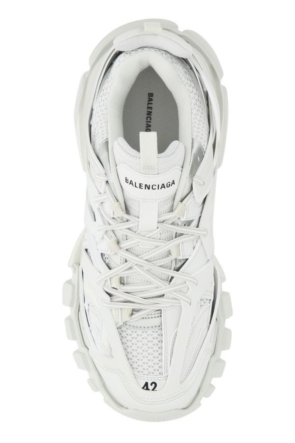 BALENCIAGA | Two-tone mesh and nylon Track sneakers