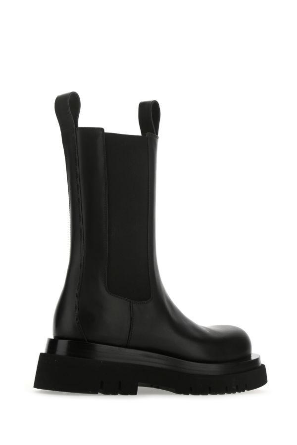 BOTTEGA VENETA | Black leather Lug boots