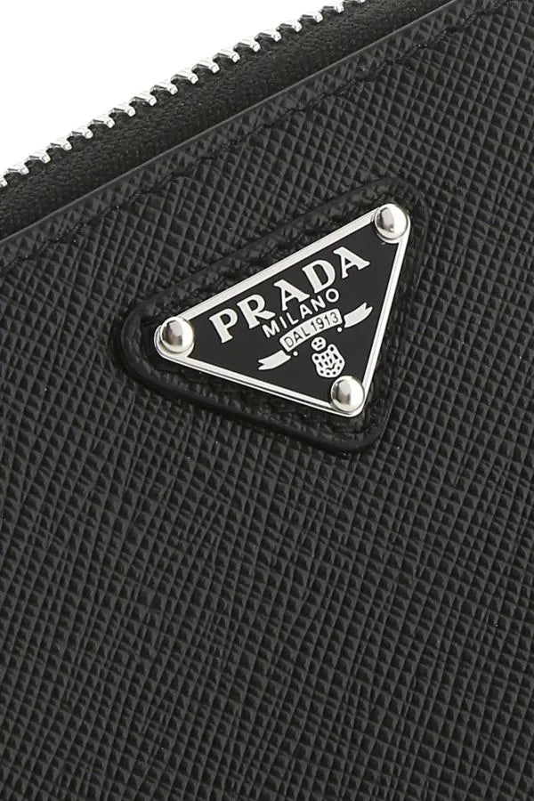 PRADA | ブラックレザークロスボディバッグ