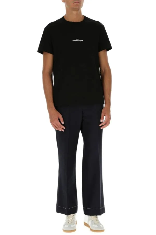 MAISON MARGIELA | ブラックコットン T シャツ