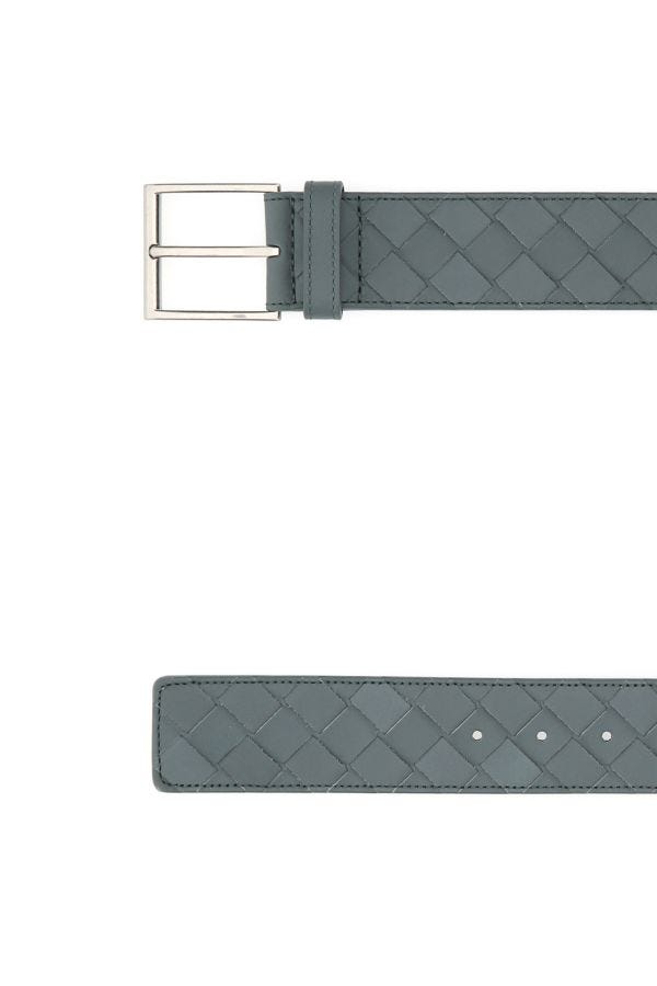 BOTTEGA VENETA | Grey leather belt