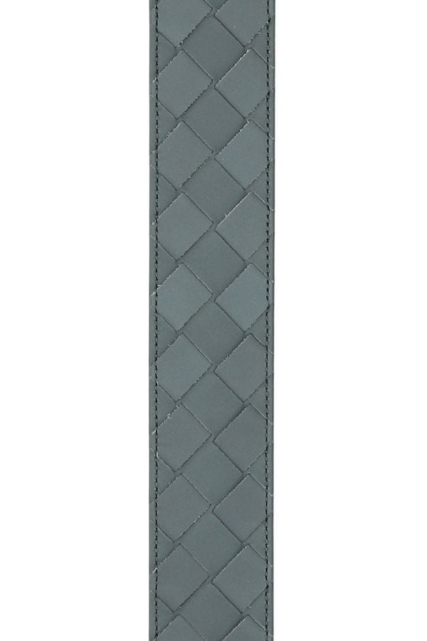 BOTTEGA VENETA | Grey leather belt