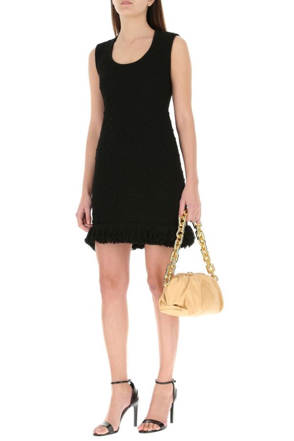 BOTTEGA VENETA | Skin pink nappa leather Chain Pouch clutch