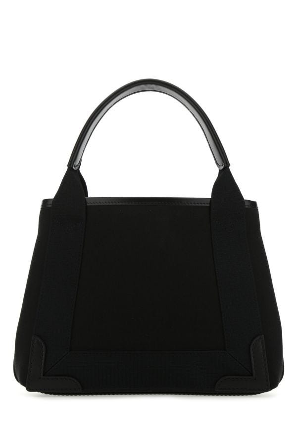 BALENCIAGA | Black canvas Cabas Navy XS handbag