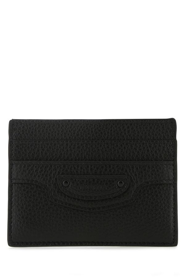 BALENCIAGA | Black leather Neo Classic card holder