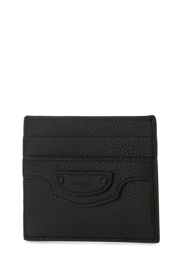 BALENCIAGA | Black leather Neo Classic card holder