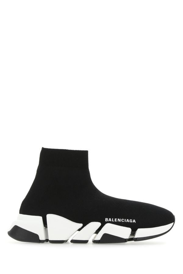 BALENCIAGA | Black stretch fabric Speed 2.0 sneakers