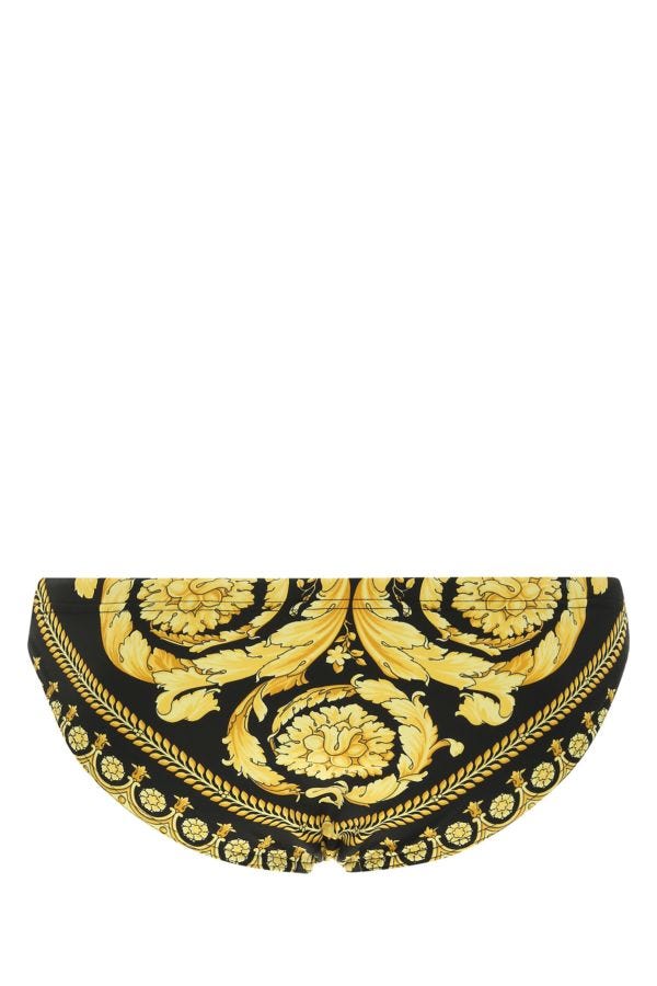 VERSACE | Printed stretch nylon swimming brief