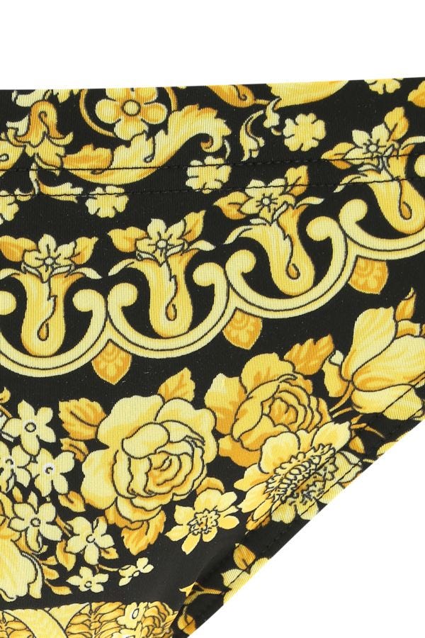 VERSACE | Printed stretch nylon swimming brief