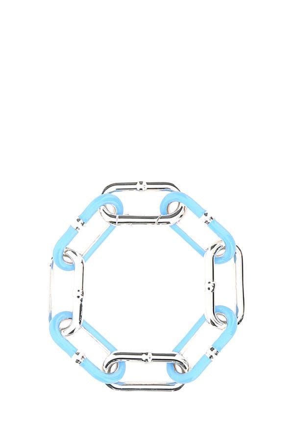BOTTEGA VENETA | Two-tone silver Chain bracelet