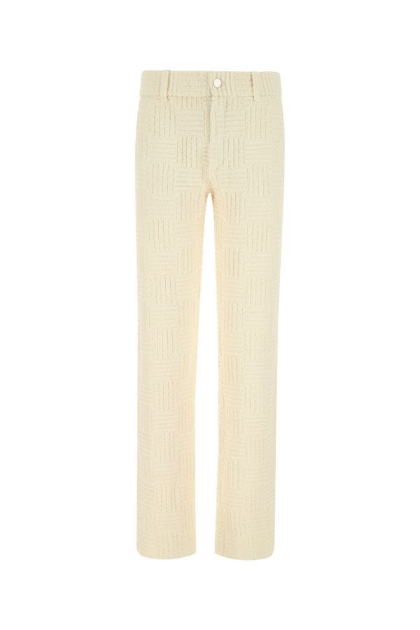 BOTTEGA VENETA | Ivory terry pant