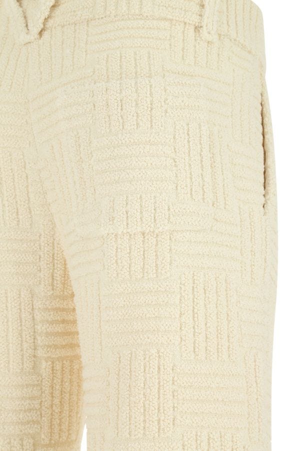 BOTTEGA VENETA | Ivory terry pant