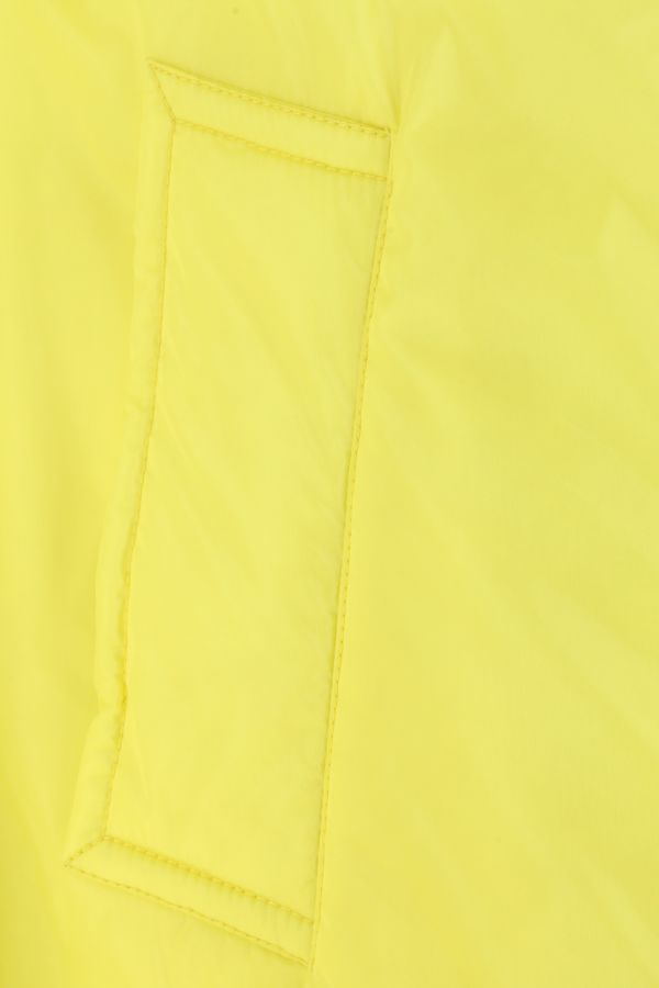 BOTTEGA VENETA | Fluo yellow nylon padded jacket