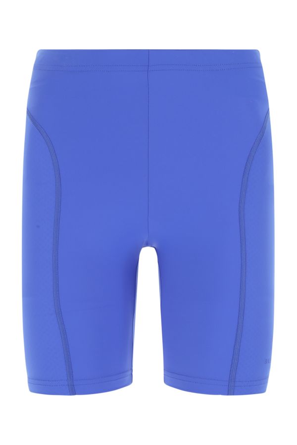 BALENCIAGA | Electric blue stretch nylon leggings