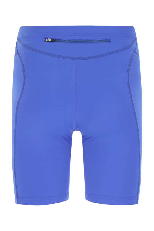 BALENCIAGA | Electric blue stretch nylon leggings
