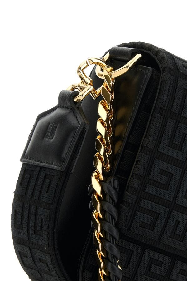 GIVENCHY | Embroidered canvas 4G shoulder bag