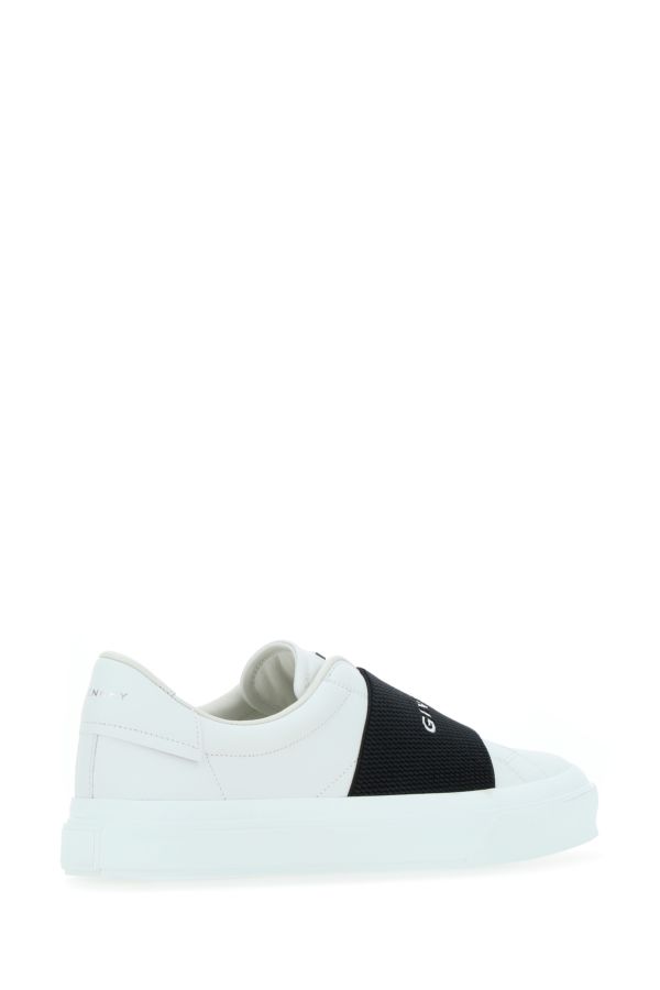 GIVENCHY | White leather City slip ons