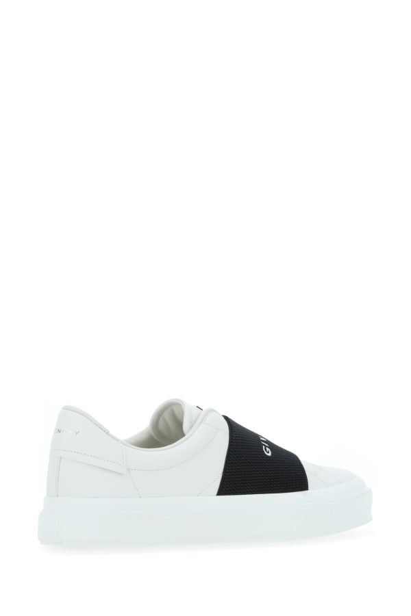 GIVENCHY | White leather New City slip ons