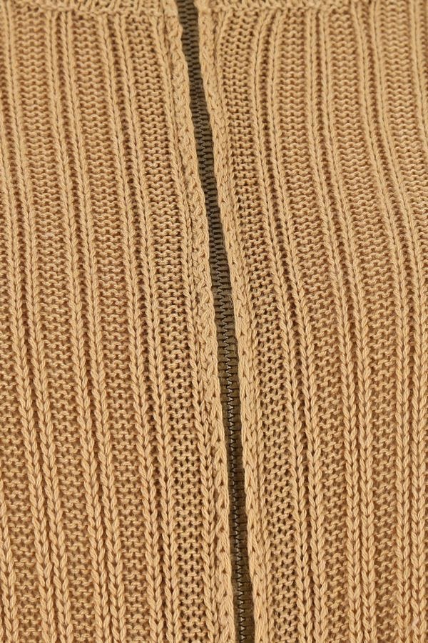 MAISON MARGIELA | Camel wool blend oversize cardigan