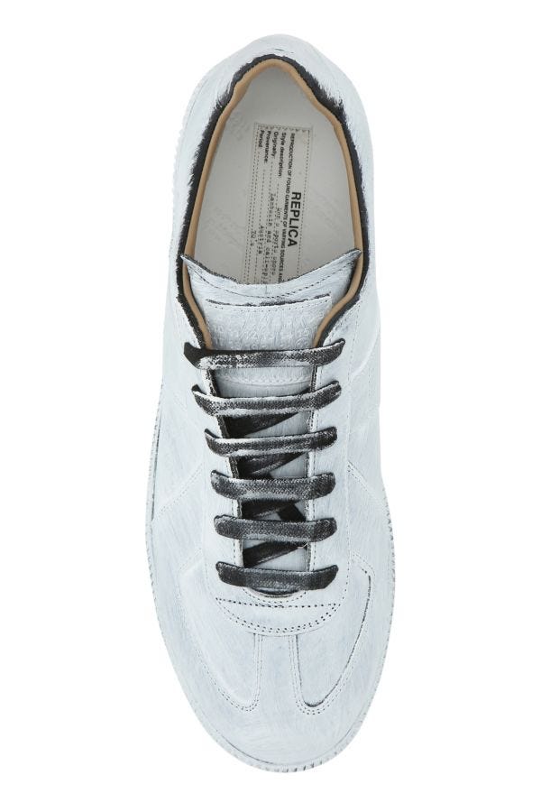 MAISON MARGIELA | Coated leather Replica sneakers
