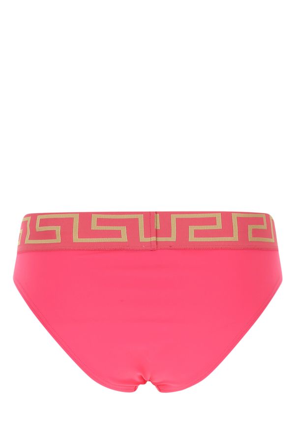 VERSACE | Fuchsia stretch nylon swimming brief