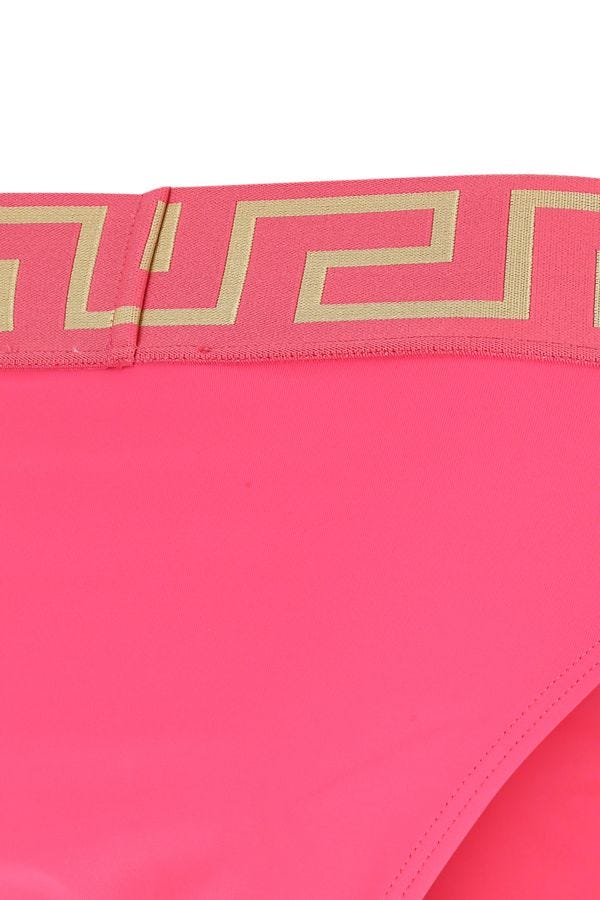 VERSACE | Fuchsia stretch nylon swimming brief