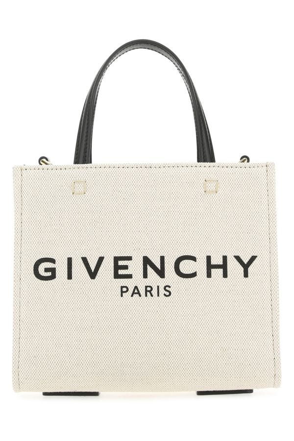GIVENCHY | Ivory canvas mini G-Tote handbag