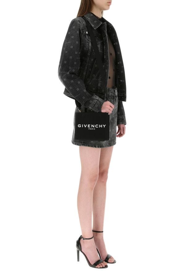 GIVENCHY | Black canvas G-Tote handbag