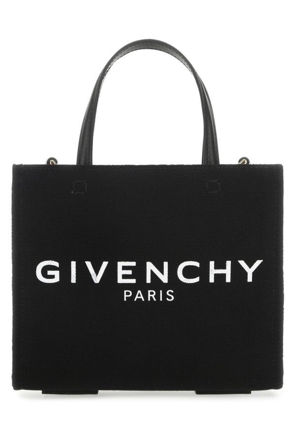 GIVENCHY | Black canvas G-Tote handbag