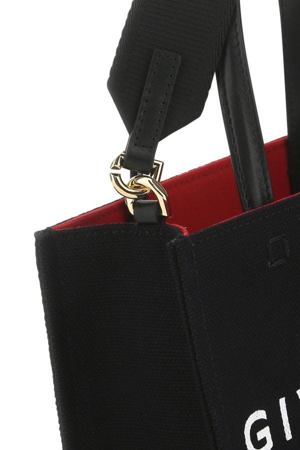 GIVENCHY | Black canvas G-Tote handbag