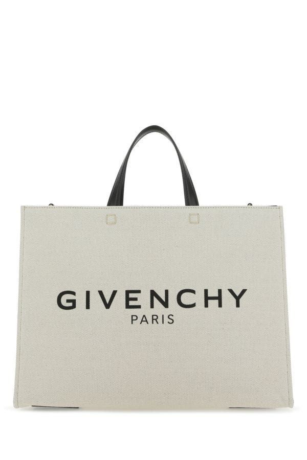 GIVENCHY | Ivory canvas medium G shopping bag