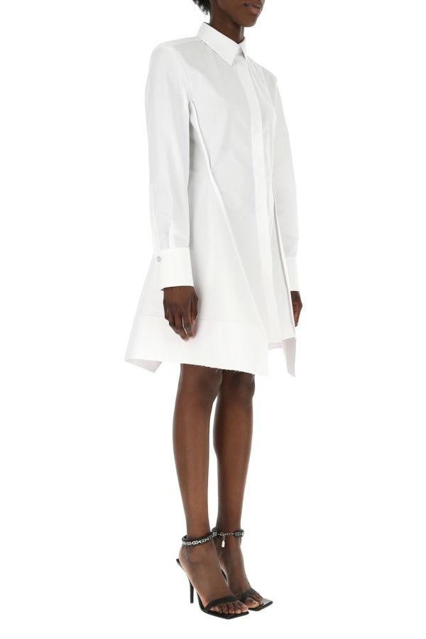 GIVENCHY | White cotton shirt dress