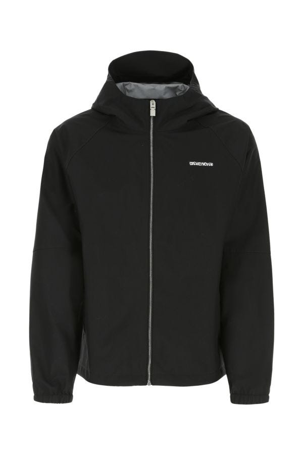 GIVENCHY | Black nylon windbreaker