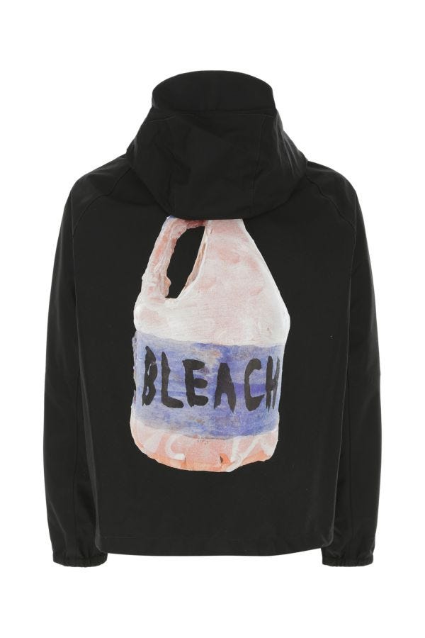 GIVENCHY | Black nylon windbreaker