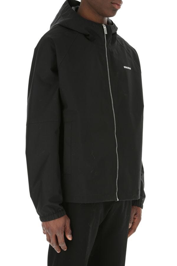 GIVENCHY | Black nylon windbreaker