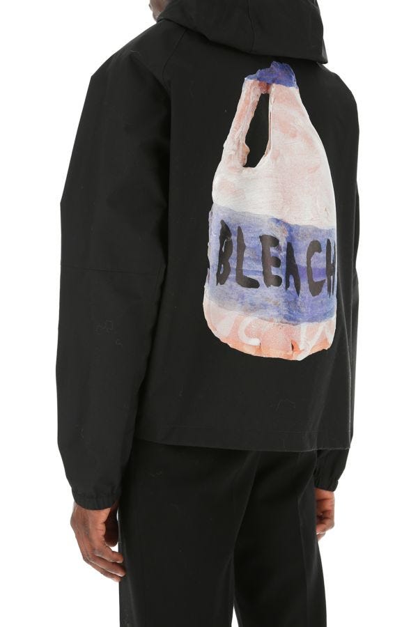 GIVENCHY | Black nylon windbreaker