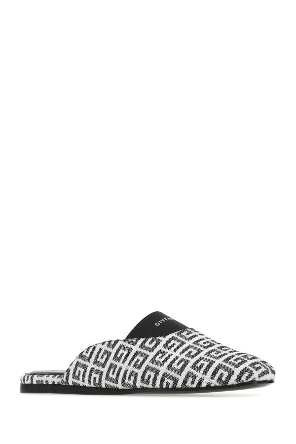GIVENCHY | Embroidered fabric 4G slippers