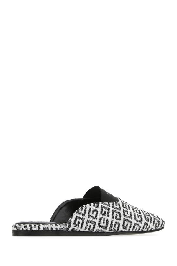 GIVENCHY | Embroidered fabric 4G slippers