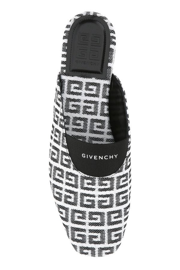 GIVENCHY | Embroidered fabric 4G slippers