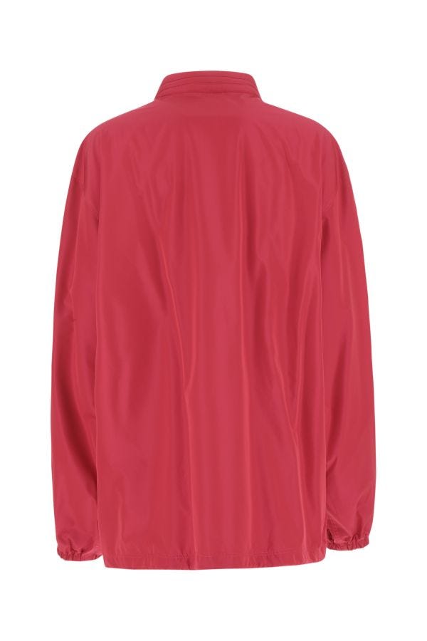 BALENCIAGA | Fuchsia polyester blend windbreaker