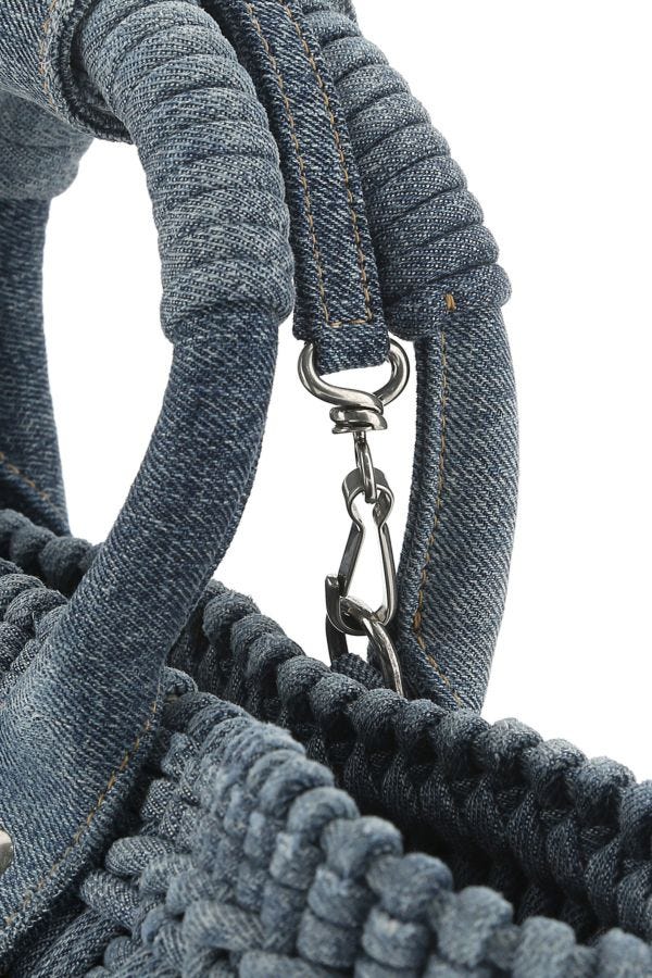 BALENCIAGA | Denim Bistro XS handbag