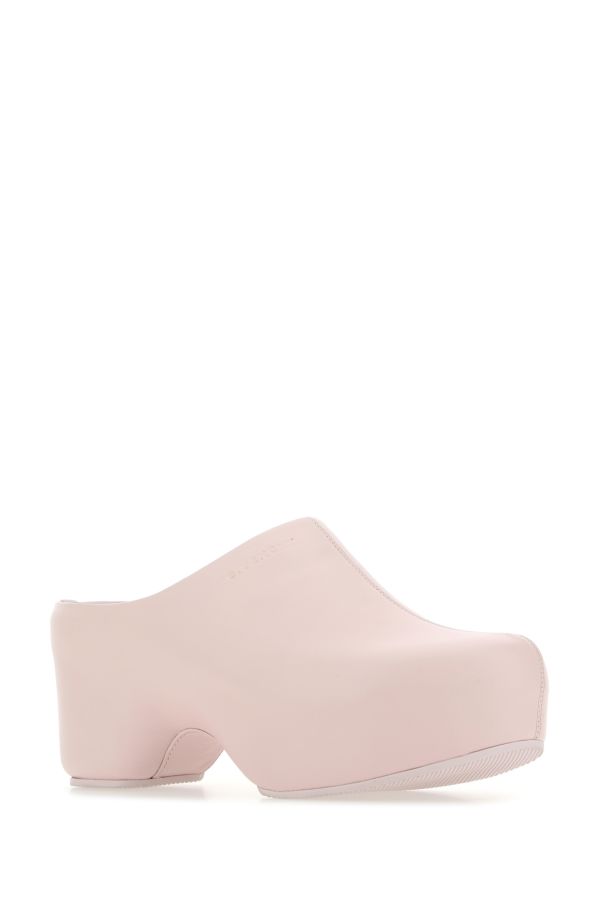 GIVENCHY | Pastel pink leather G Clog mules