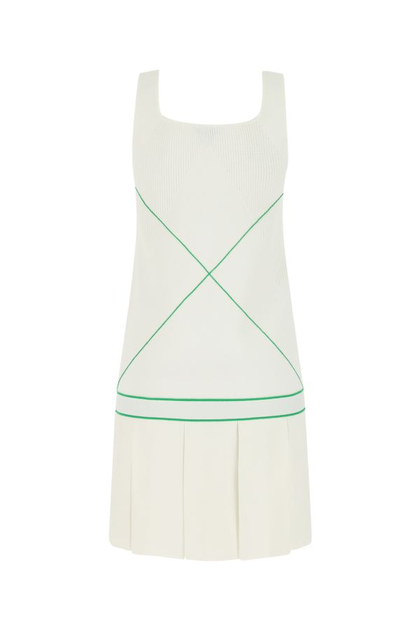 BOTTEGA VENETA | White viscose blend dress