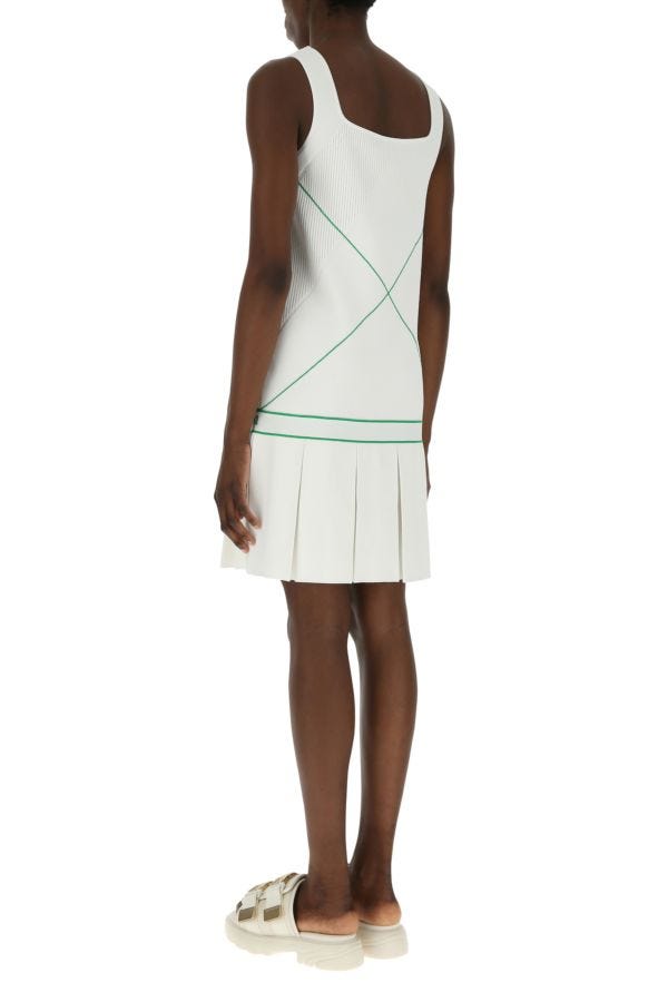BOTTEGA VENETA | White viscose blend dress