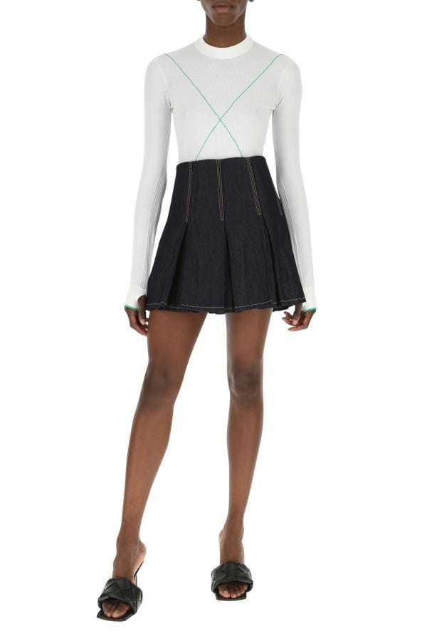BOTTEGA VENETA | White viscose blend sweater