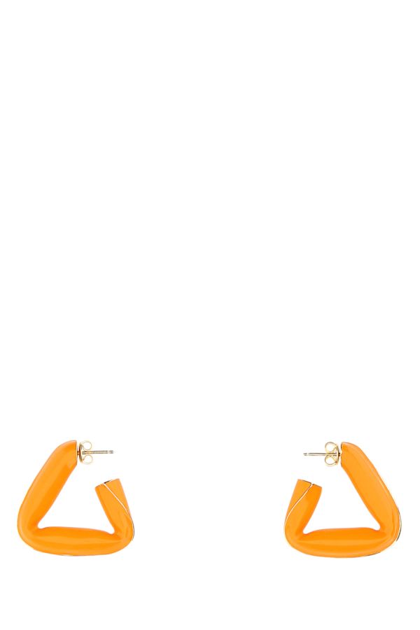 BOTTEGA VENETA | Orange 925 silver Fold earrings