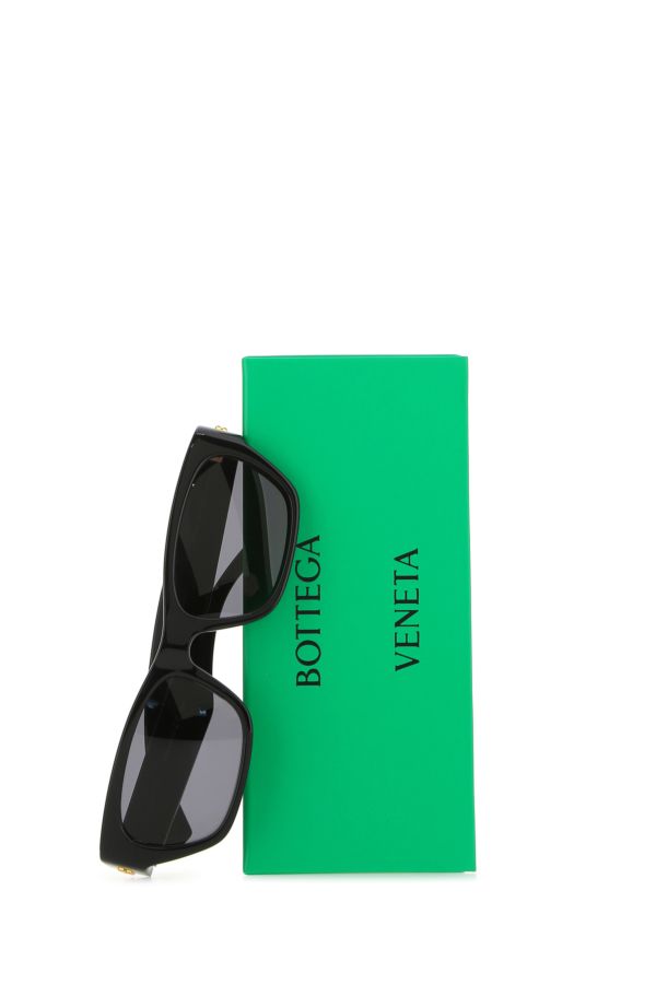BOTTEGA VENETA | Black acetate Mitre sunglasses