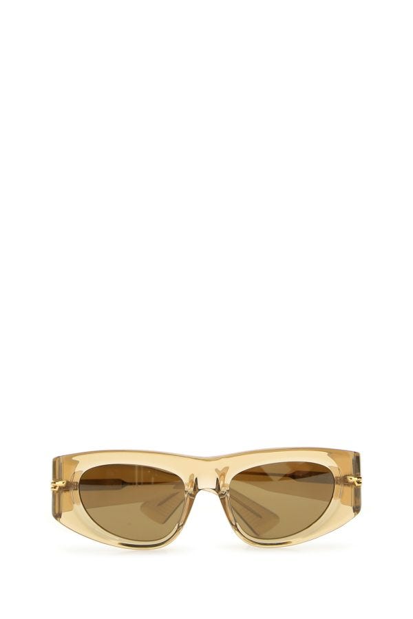 BOTTEGA VENETA | Ochre acetate Sharp sunglasses
