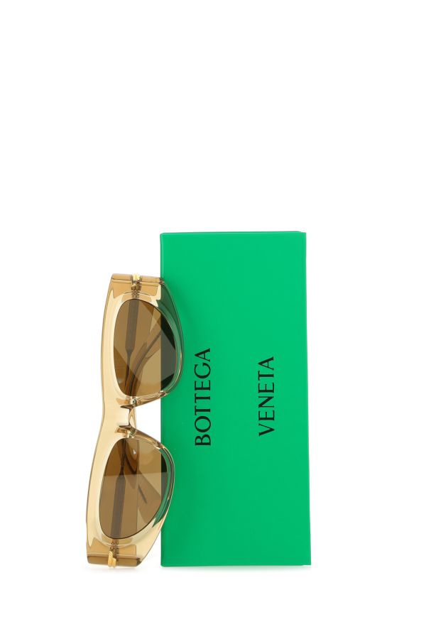 BOTTEGA VENETA | Ochre acetate Sharp sunglasses