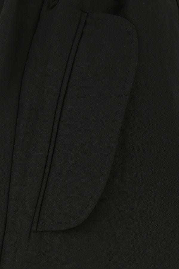 MAISON MARGIELA | Black linen blend pant